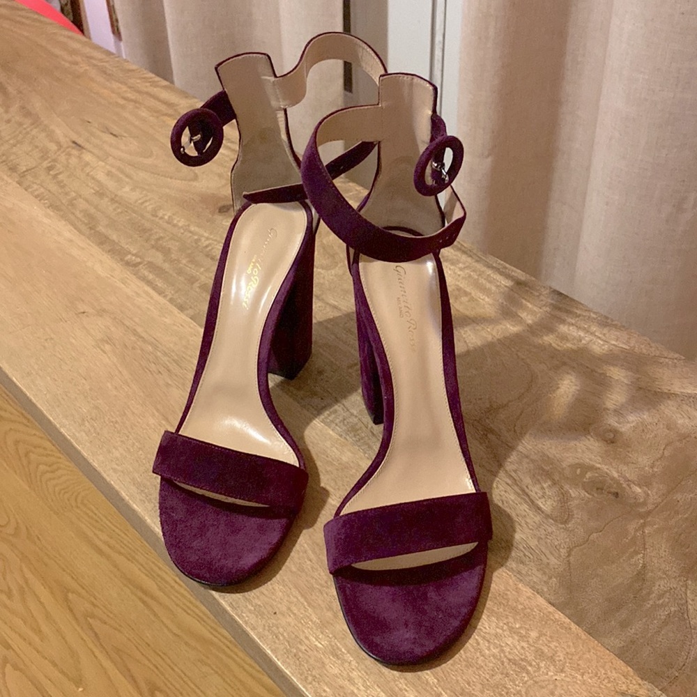 Gianvito Rossi Prune Heels Sz 41